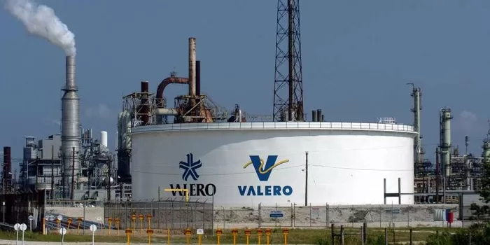 Valero Energy Corp logo - A reputable name in the energy industry with consistent dividend payouts and impressive profit growth.